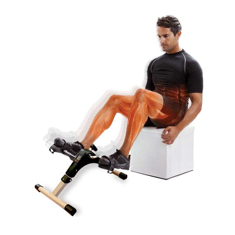 66fit Folding Pedal Exerciser with Digital Display