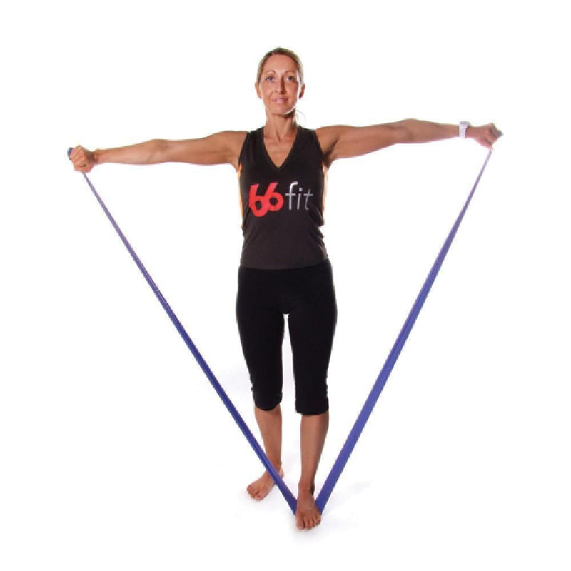 66fit Latex Exercise Resistance Bands