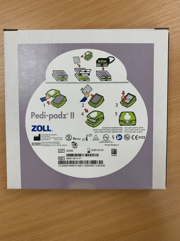 AED Zoll Plus Paediatric Child (0-8) Replacement Padz - Electrodes