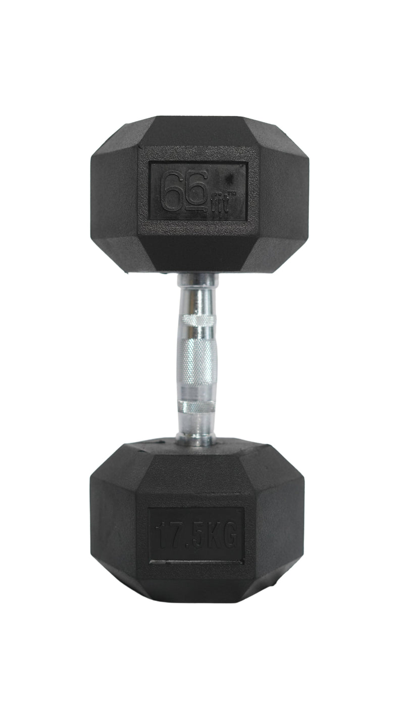 66fit Hexagonal Dumbbells 2.5kg - 20kg (Sold in Pairs)