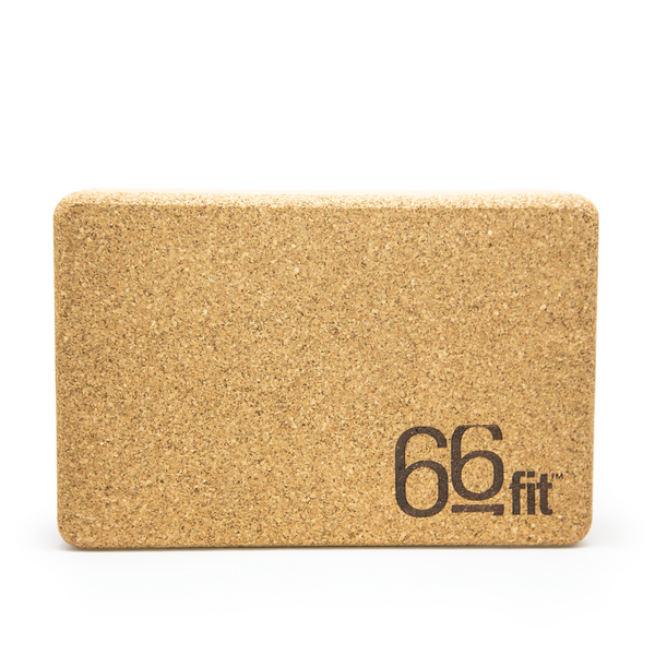 66fit Essence Cork Yoga Block