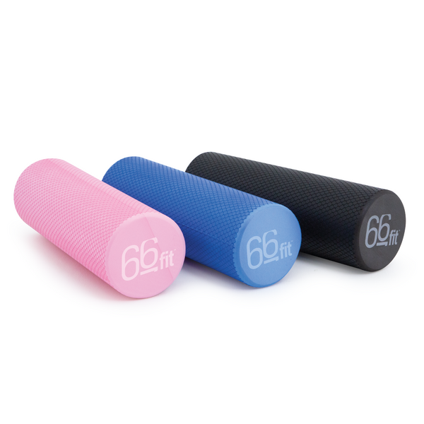 66fit Round Foam Rollers - Medium 45cm