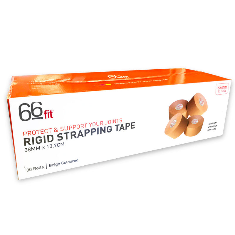 66fit Rigid Strapping Tape 38mm x 13.7cm - Box of 30 Rolls