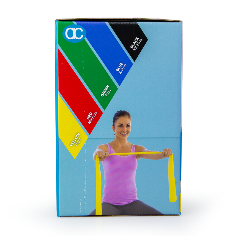 66fit AllCare Exercise/Resistance Band 1.5m Box Of 30