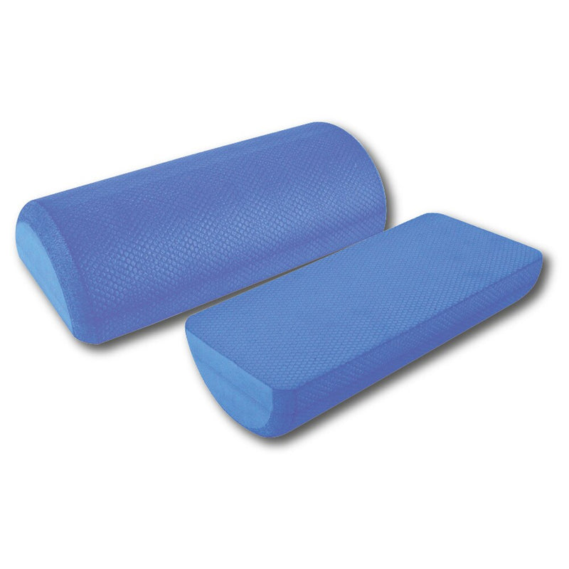 EVA Foam Rollers - Half Round - Black, Blue, Pink