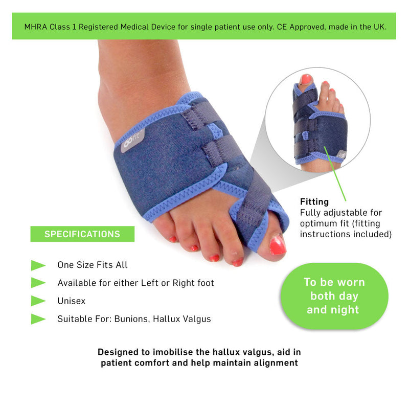 66fit Elite Hallux Valgus Padded Support