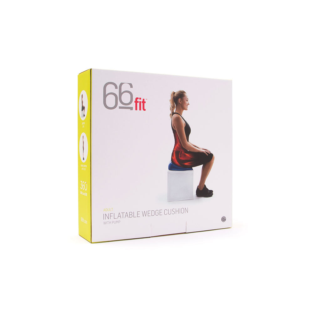66fit Inflatable Posture Wedge Cushion With Pump