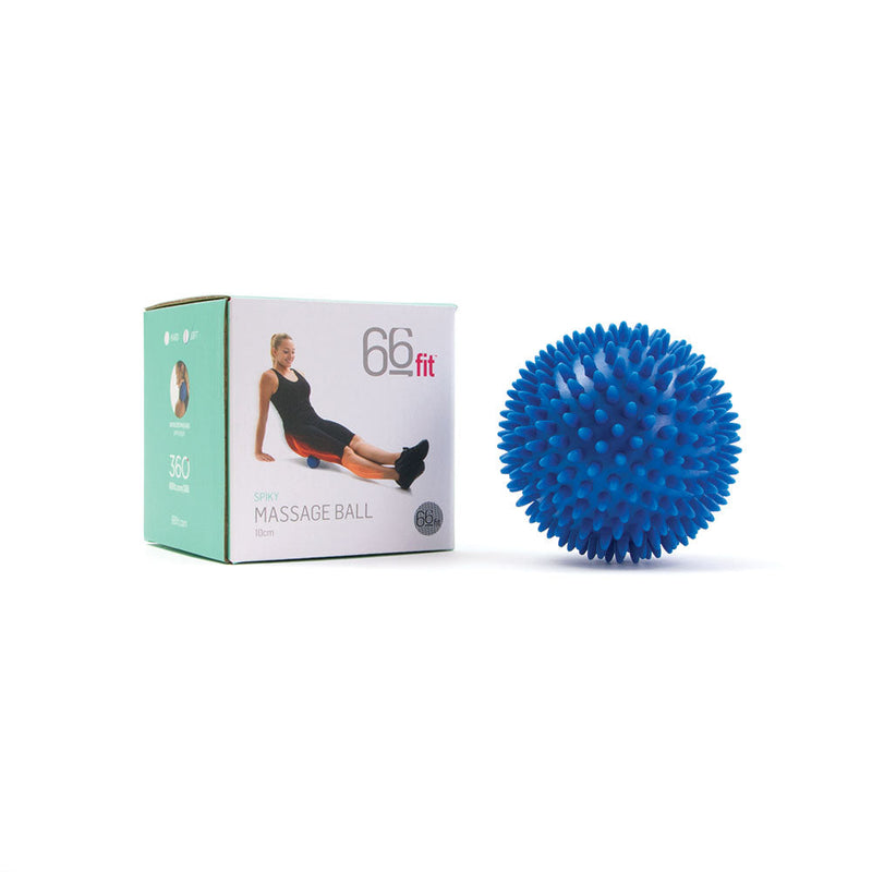 66fit 10cm Spiky Massage Ball - Hard 1Pc