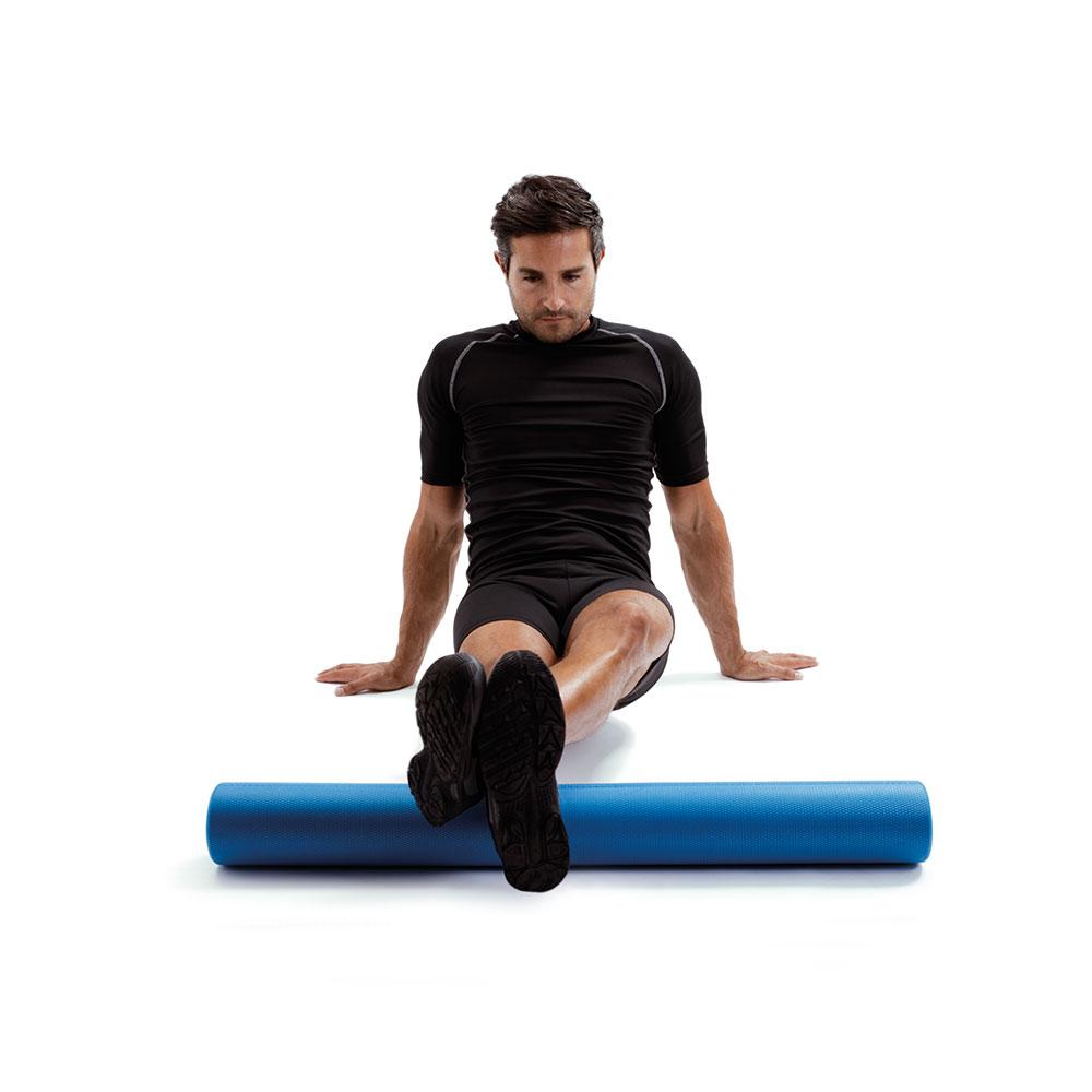 66fit Eva Foam Roller Light Blue 10cm x 90cm