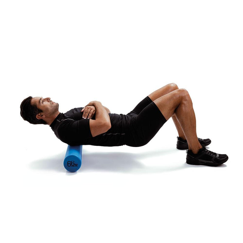 66fit Eva Foam Roller - Light Blue - 10cm x 90cm