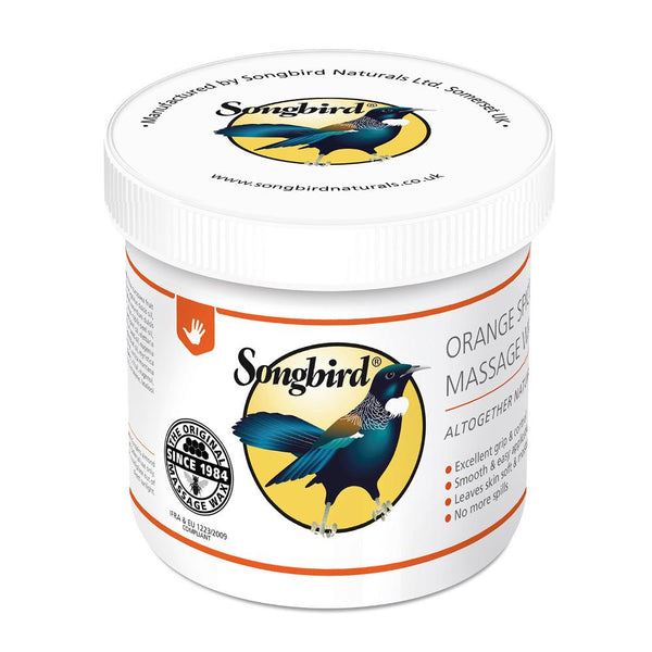 Songbird Orange Spice Massage Wax (100g or 550g)