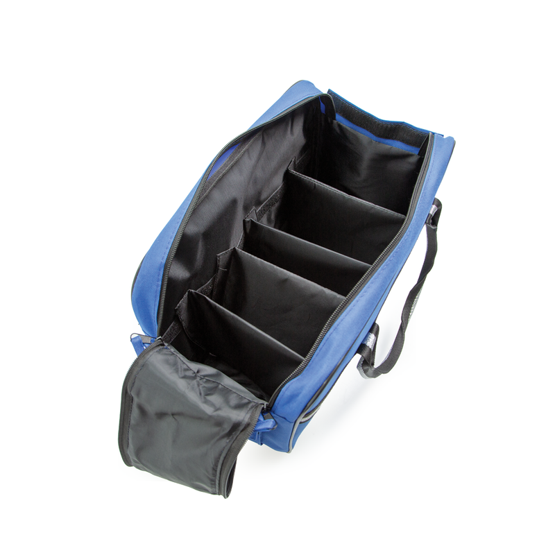 VFABAGM Victor First Aid Bag Medium Top Open Side Angle