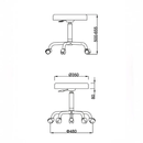 CoinfyCare Round Stool