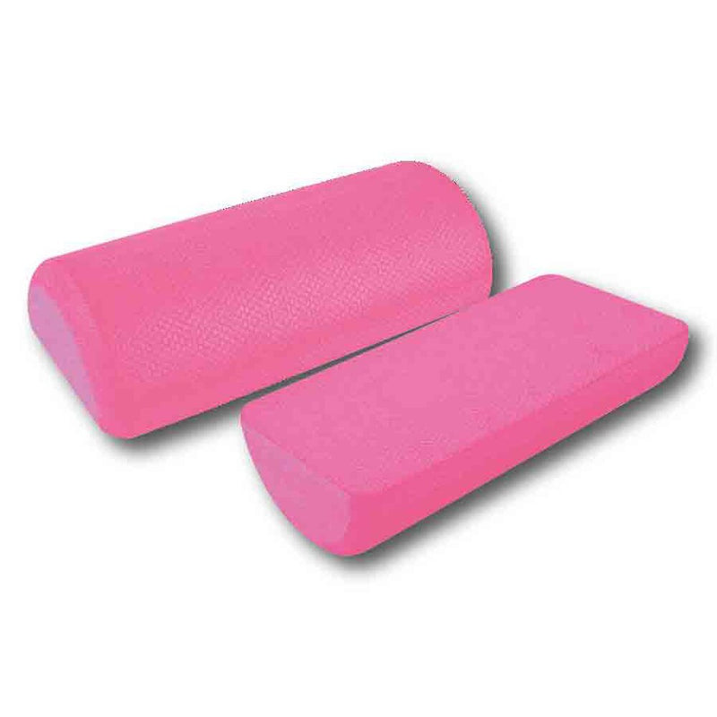 EVA Foam Rollers - Half Round - Black, Blue, Pink