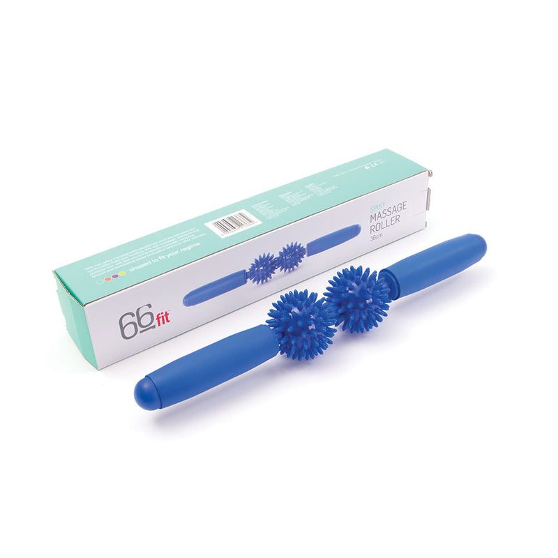 66fit Spiky Double Massage Ball Roller