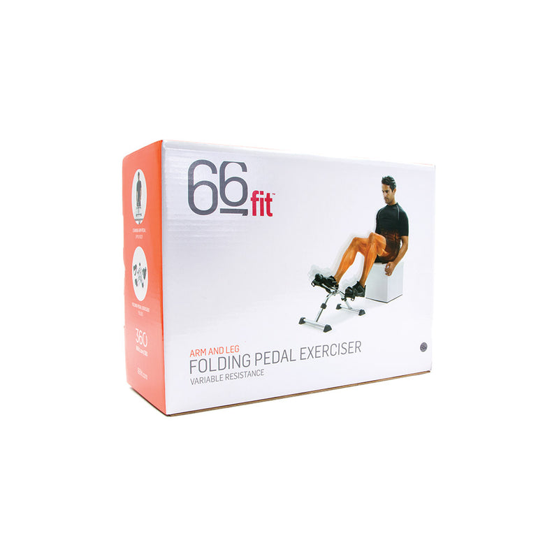 66fit Arm and Leg Folding Pedal Exerciser