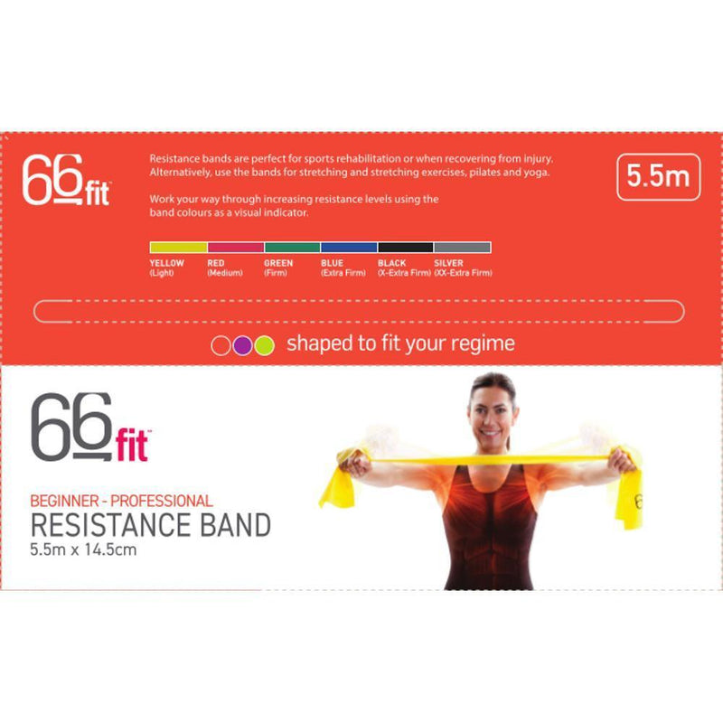 66fit Latex Exercise Resistance Bands