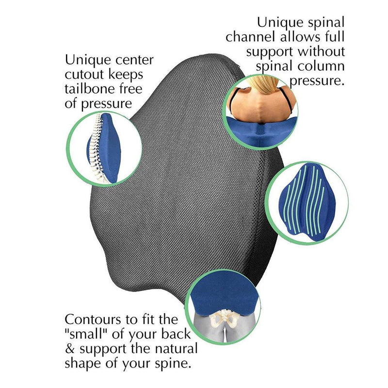 Medipaq®️ Spine Correcting Lumbar Support Cushion