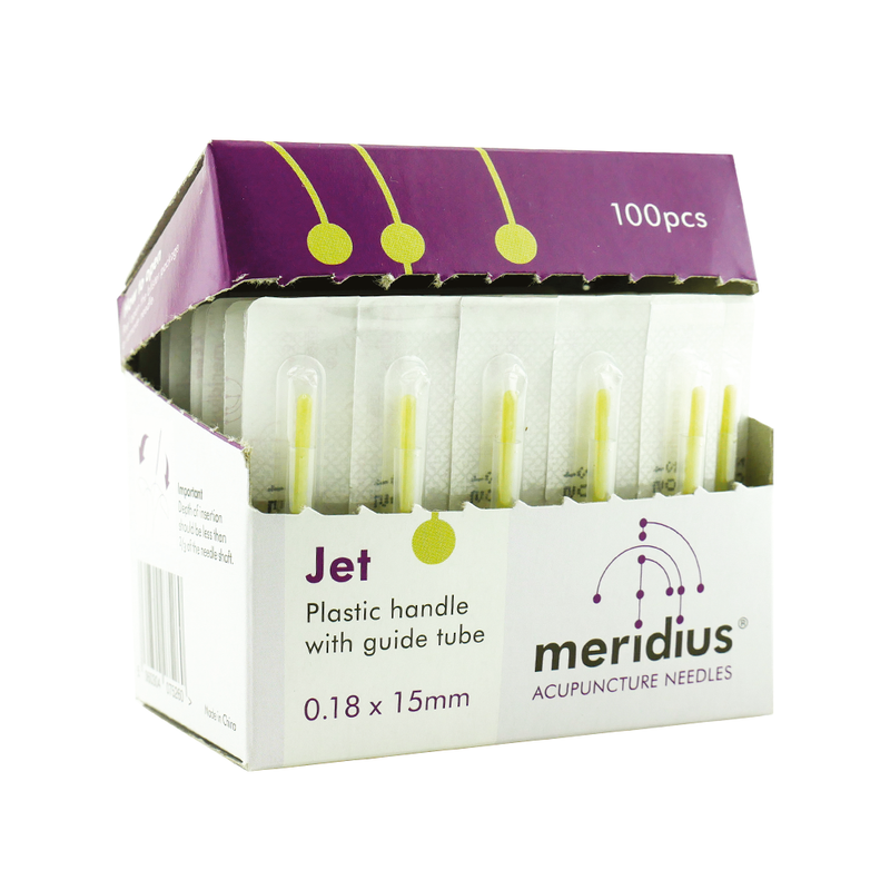 Meridius Jet Acupuncture Needles x 100