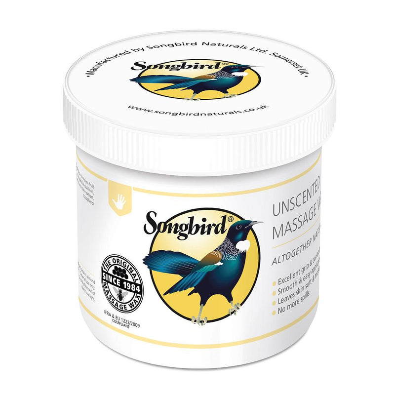 Songbird Unscented Massage Wax (100gms or 550gms)